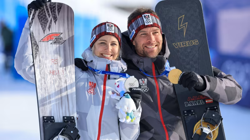 Gold und Silber! Karl und Payer mit emotionalen Bildern