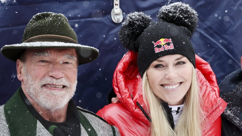 Schwarzenegger baut Vonn nach Sturz auf: "Herz eines Champions"