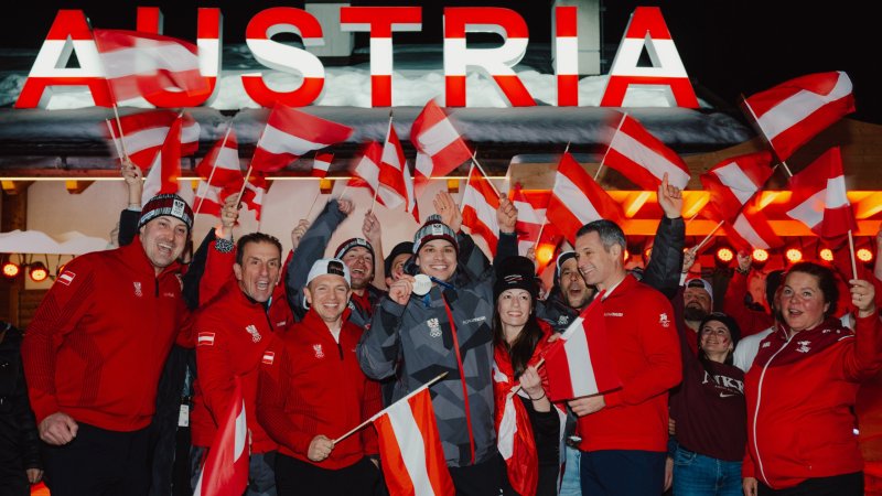 Große Medaillen-Party für Karl, Payer & Müller