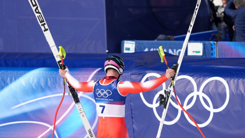 Gold-Bilder! Franjo von Allmen - Ski-König von Olympia