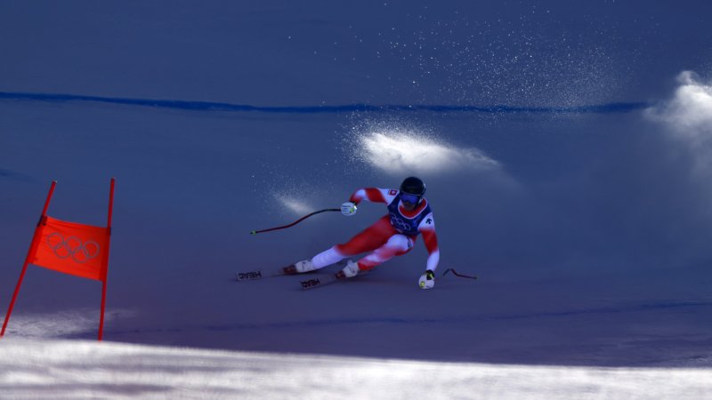 Gold-Bilder! Franjo von Allmen - Ski-König von Olympia