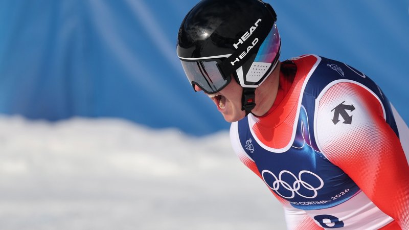 Gold-Bilder! Franjo von Allmen - Ski-König von Olympia