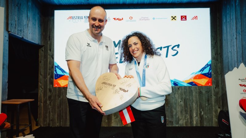 Party mit Brignone! So ließ es Hütter im Österreich-Haus krachen