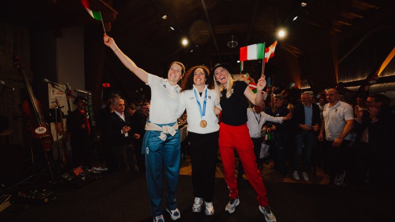 Party mit Brignone! So ließ es Hütter im Österreich-Haus krachen