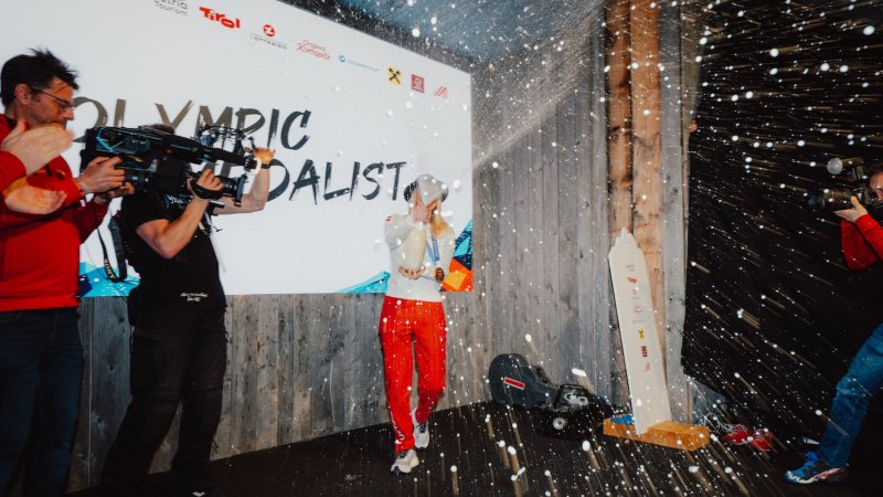 Party mit Brignone! So ließ es Hütter im Österreich-Haus krachen