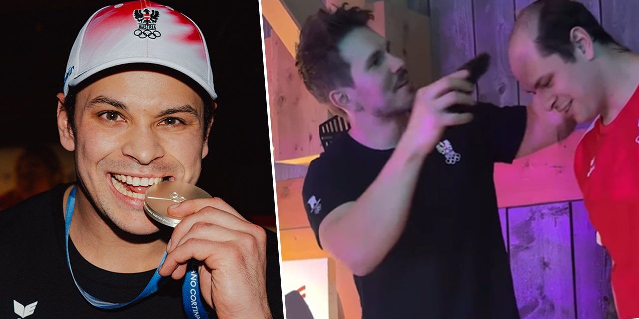 Haare ab! Olympia-Held Jonas Müller bekommt Halbglatze rasiert