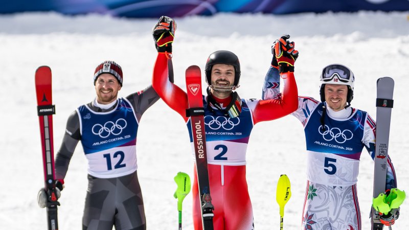 Silber für Gstrein! Die Siegerbilder des Olympia-Slaloms