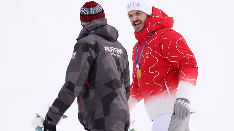 Silber für Gstrein! Die Siegerbilder des Olympia-Slaloms