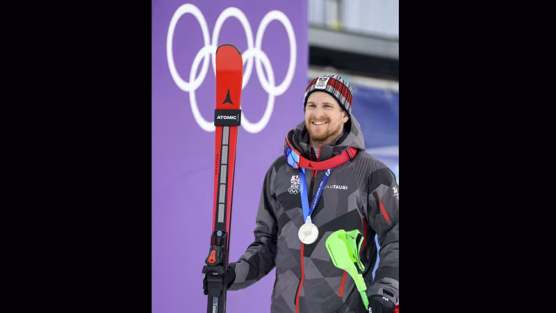 Silber für Gstrein! Die Siegerbilder des Olympia-Slaloms