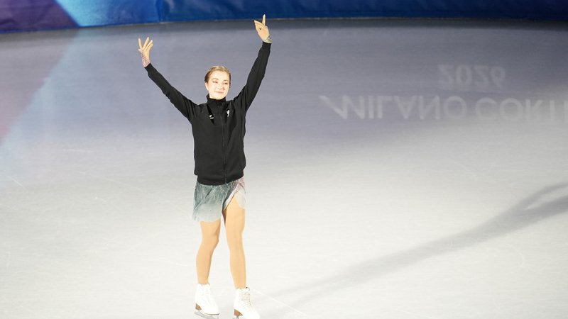 Olympia: Eiskunstläuferin Mikutina erreichte sturzfrei Kür