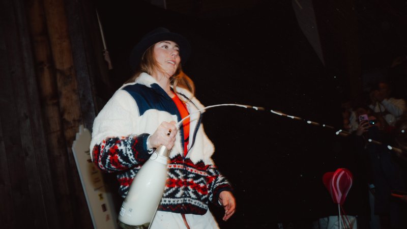 Shiffrin lässt es krachen! Party im Österreich-Haus - die Bilder