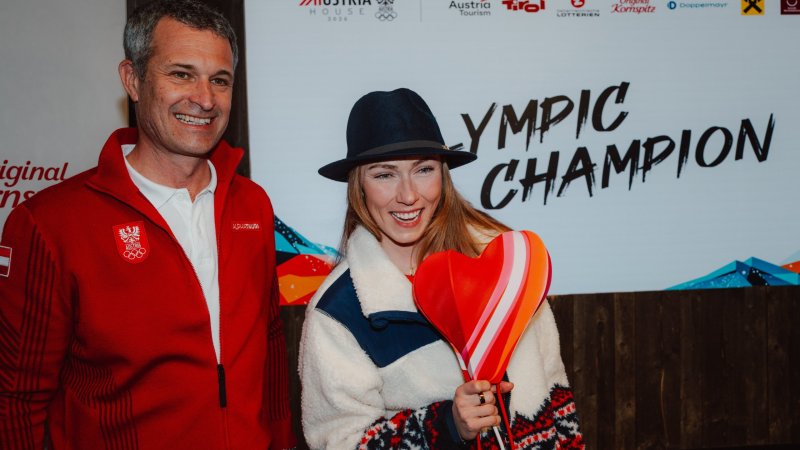 Shiffrin lässt es krachen! Party im Österreich-Haus - die Bilder