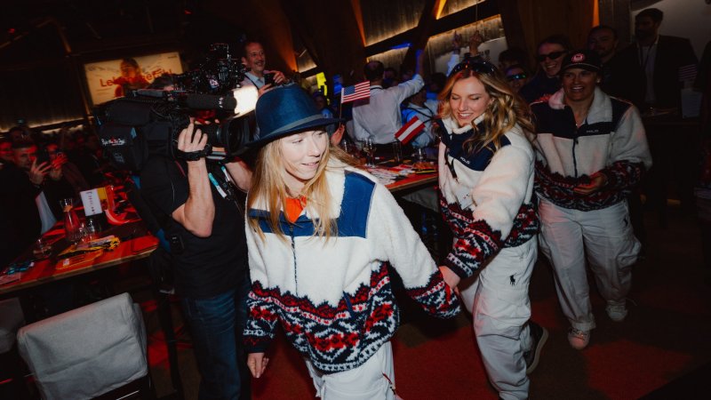 Shiffrin lässt es krachen! Party im Österreich-Haus - die Bilder