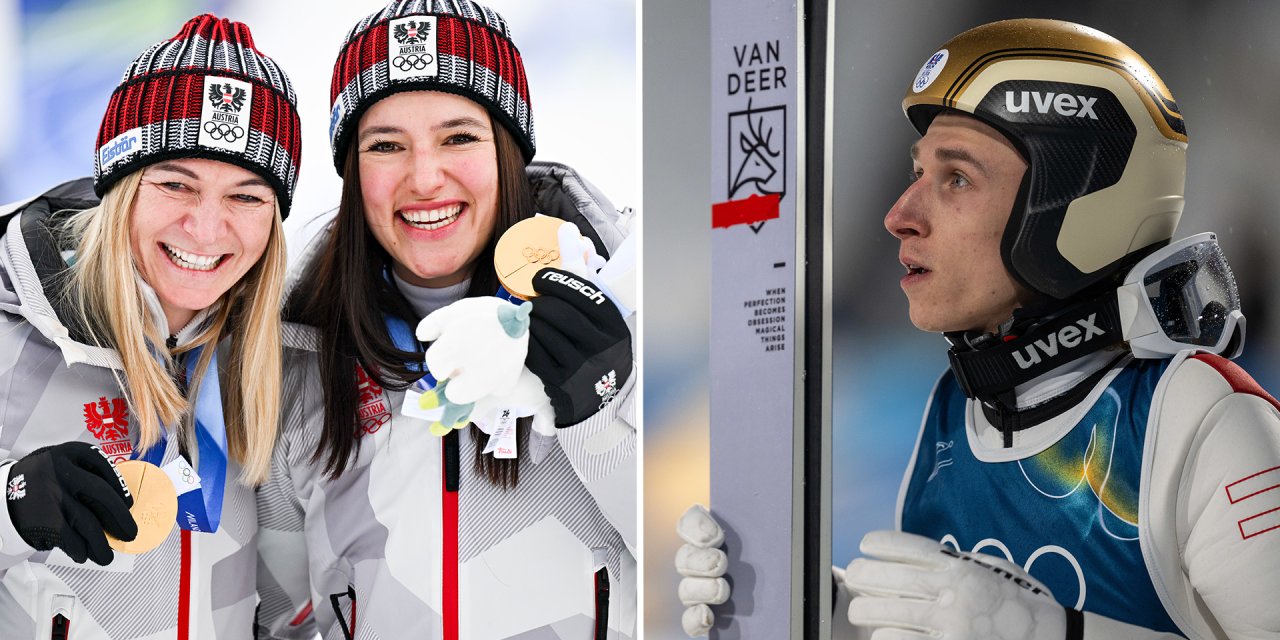 Die rot-weiß-roten Tops & Flops in Mailand/Cortina