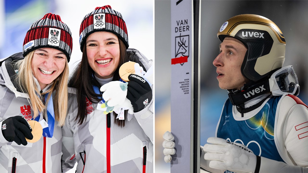 Die rot-weiß-roten Tops & Flops in Mailand/Cortina
