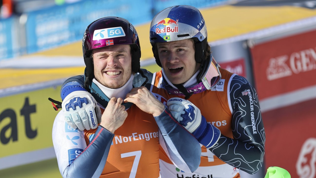 "Ski-Zwillinge" jagen die Slalom-Krone