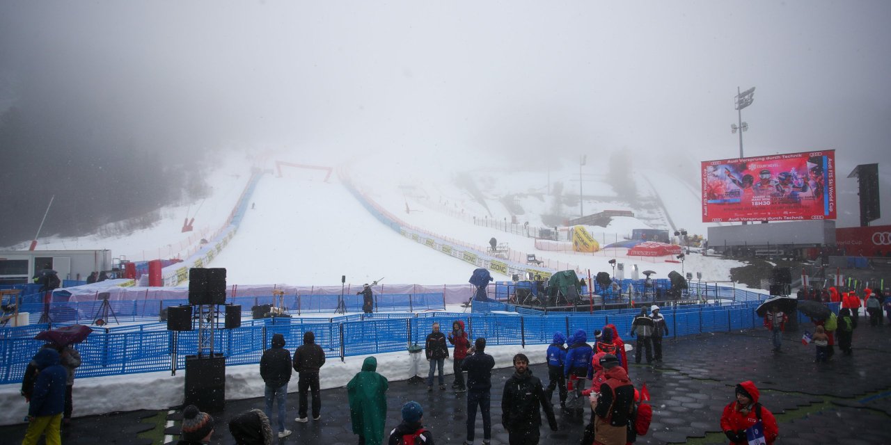 1. Super-G in Courchevel - Absage