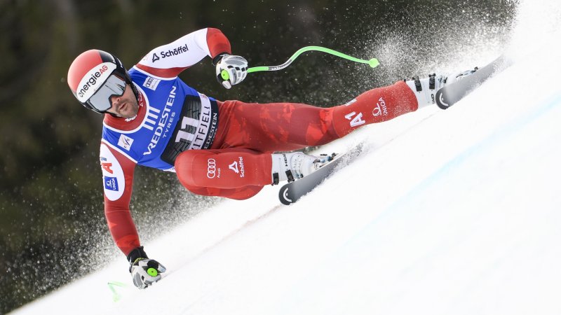 Kriechmayr rast auch beim Abfahrts-Finale aufs Podest