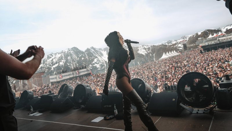 Christina Aguilera rockt Ischgl!