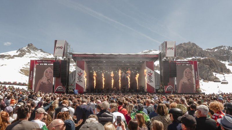 Christina Aguilera rockt Ischgl!