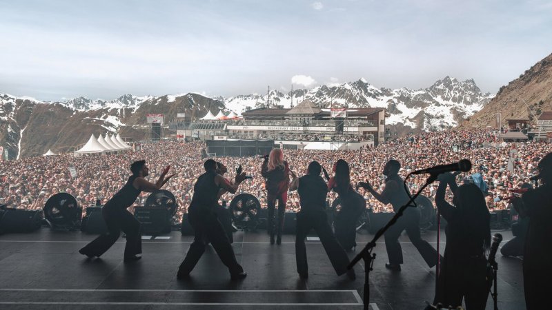 Christina Aguilera rockt Ischgl!