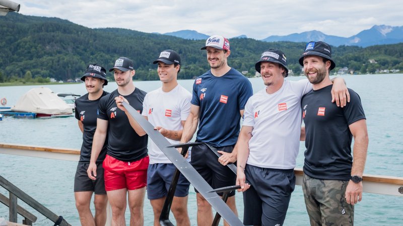 Schwarz, Feller & Co. gehen im Sommertraining baden