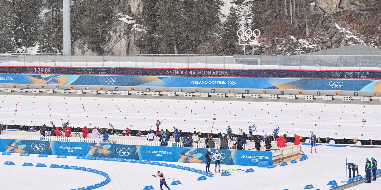 Olympia-Ort von Mure getroffen: Biathlon-Stars entgehen Unglück