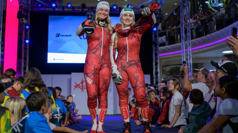 ÖSV-Stars als Models: Bilder vom neuen Look von Ski Austria