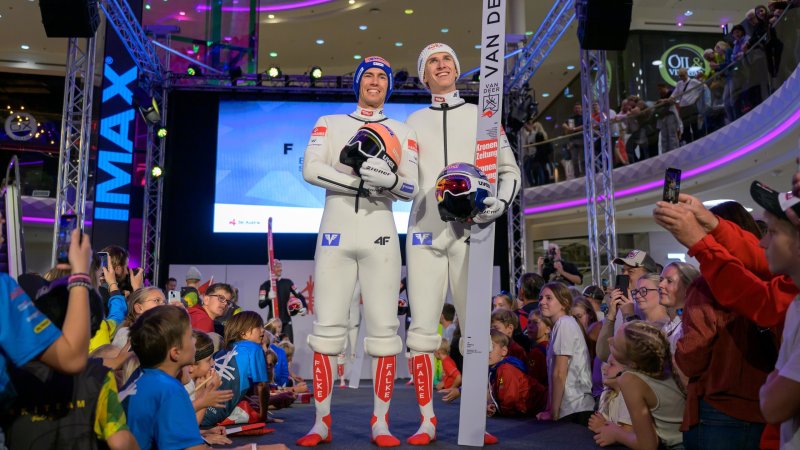 ÖSV-Stars als Models: Bilder vom neuen Look von Ski Austria