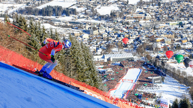 Kitzbühel 2024: Die besten Bilder der Hahnenkamm-Abfahrt