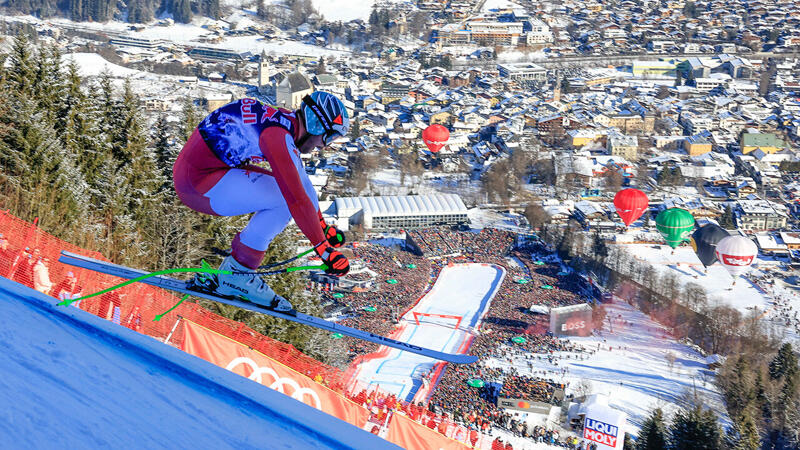 Kitzbühel 2024: Die besten Bilder der Hahnenkamm-Abfahrt