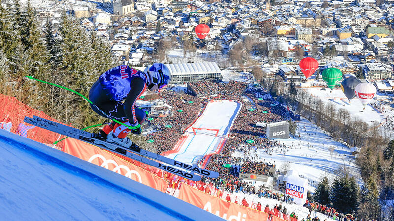 Kitzbühel 2024: Die besten Bilder der Hahnenkamm-Abfahrt