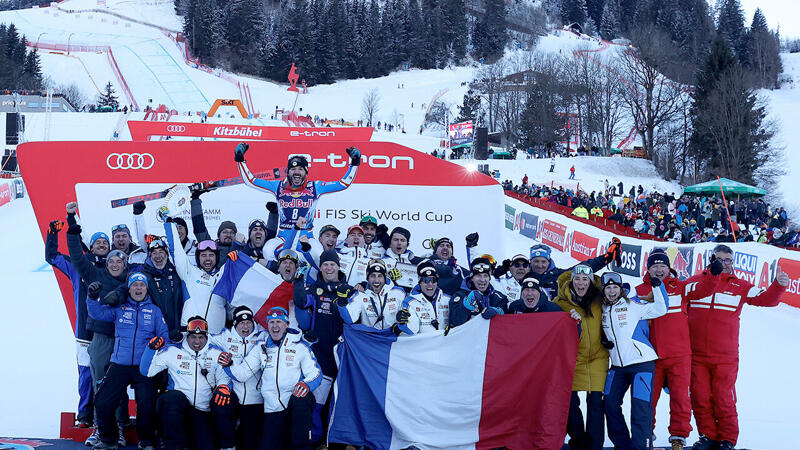 Kitzbühel 2024: Die besten Bilder der Hahnenkamm-Abfahrt