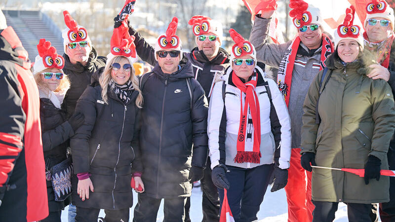 Kitzbühel 2024 - die besten Fan-Bilder vom Samstag