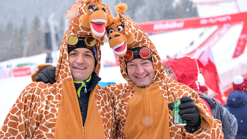 Kitzbühel 2024 - die besten Fan-Bilder vom Freitag