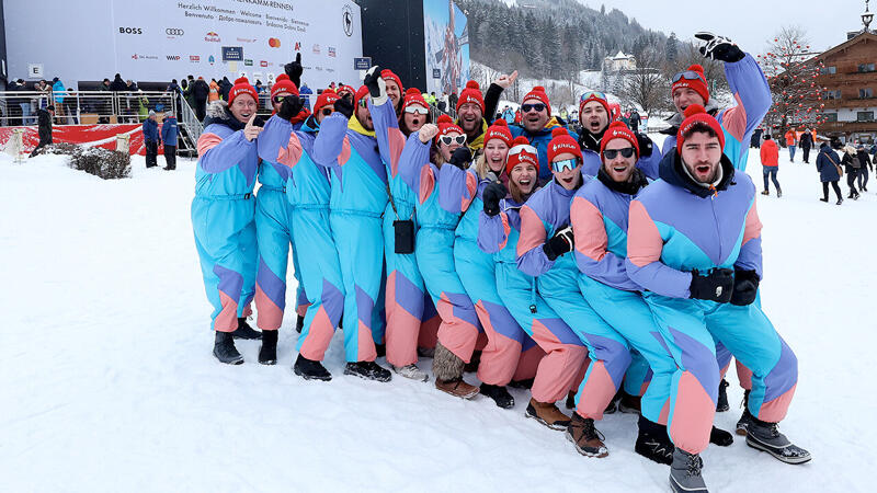 Kitzbühel 2024 - die besten Fan-Bilder vom Freitag