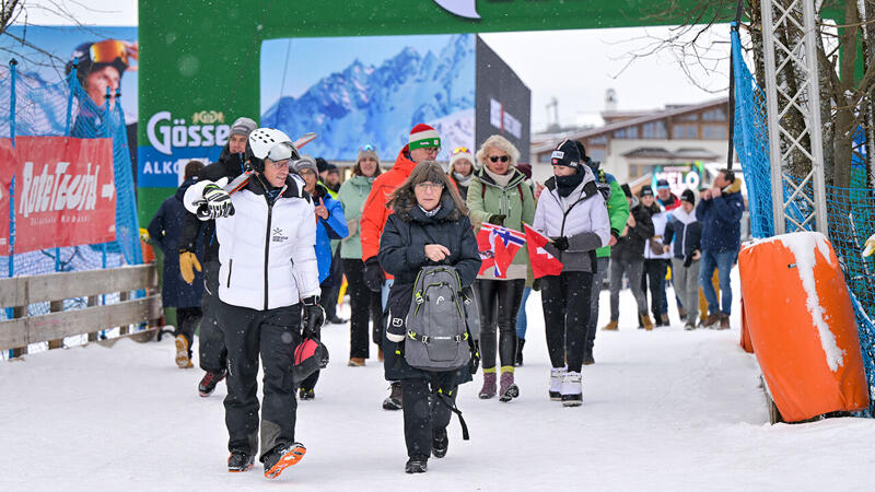 Kitzbühel 2024 - die besten Fan-Bilder vom Freitag