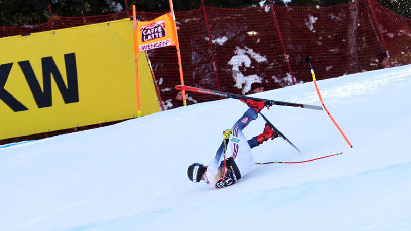 Nächstes Lauberhorn-Opfer! Auch Kilde schwer verletzt
