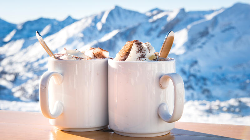 Heiße Schoko mit Rum