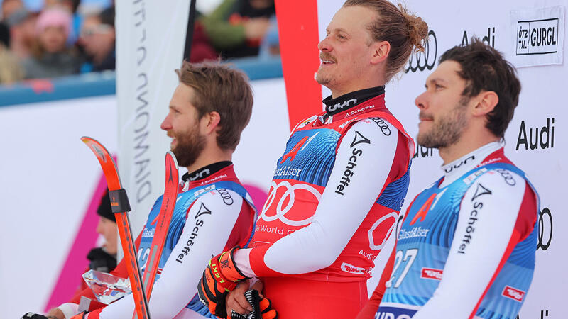 ÖSV-Jubeltag! Die Bilder vom Dreifachssieg im Gurgl-Slalom