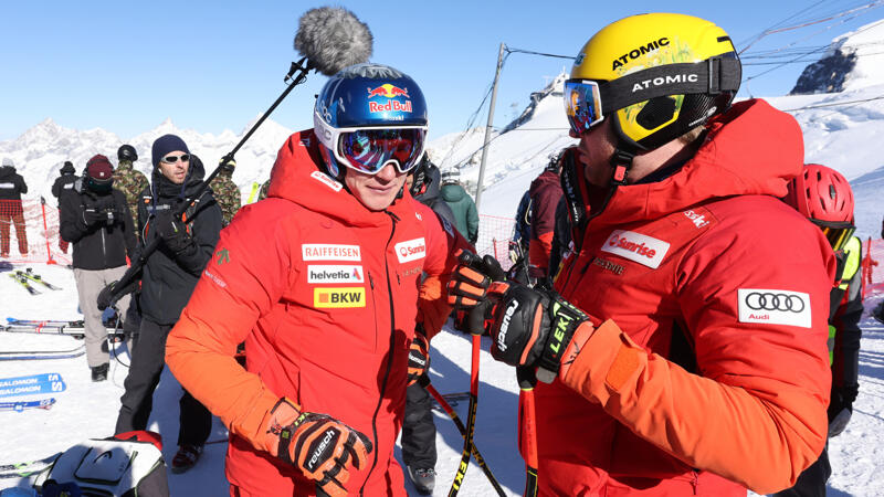 Premiere der neuen Abfahrts-Piste am Matterhorn: Die besten Pics