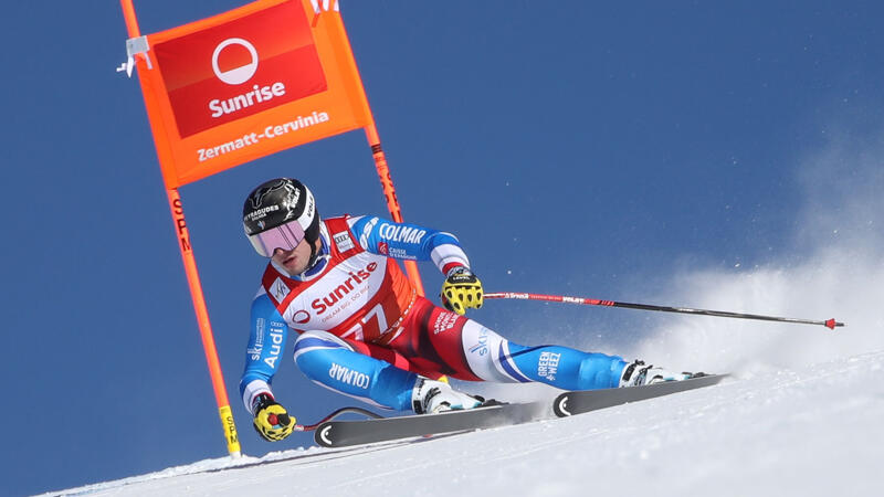 Premiere der neuen Abfahrts-Piste am Matterhorn: Die besten Pics