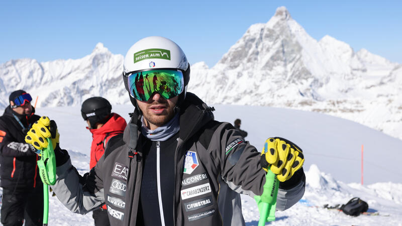 Premiere der neuen Abfahrts-Piste am Matterhorn: Die besten Pics