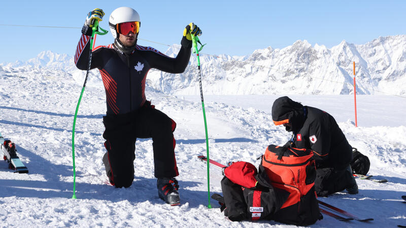 Premiere der neuen Abfahrts-Piste am Matterhorn: Die besten Pics