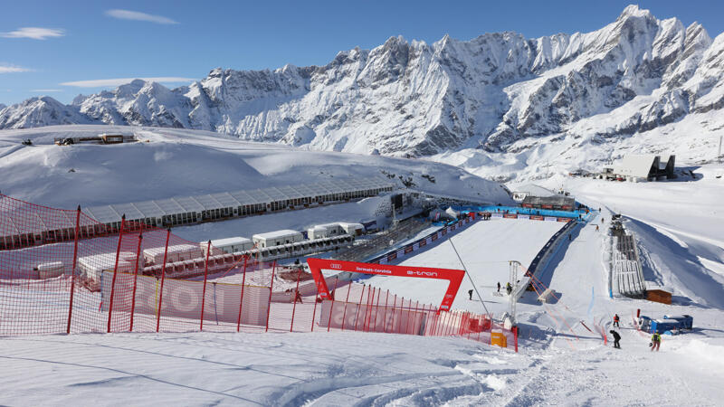 Premiere der neuen Abfahrts-Piste am Matterhorn: Die besten Pics