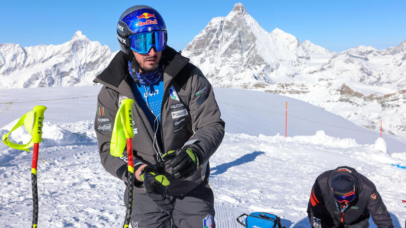 Premiere der neuen Abfahrts-Piste am Matterhorn: Die besten Pics