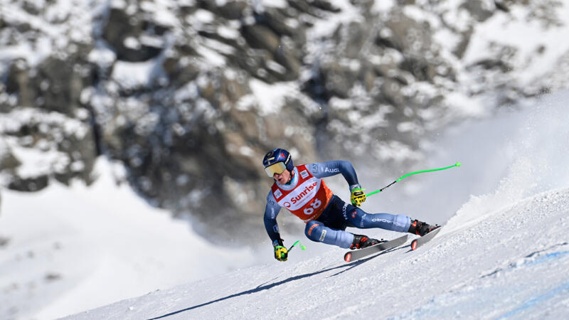 Premiere der neuen Abfahrts-Piste am Matterhorn: Die besten Pics