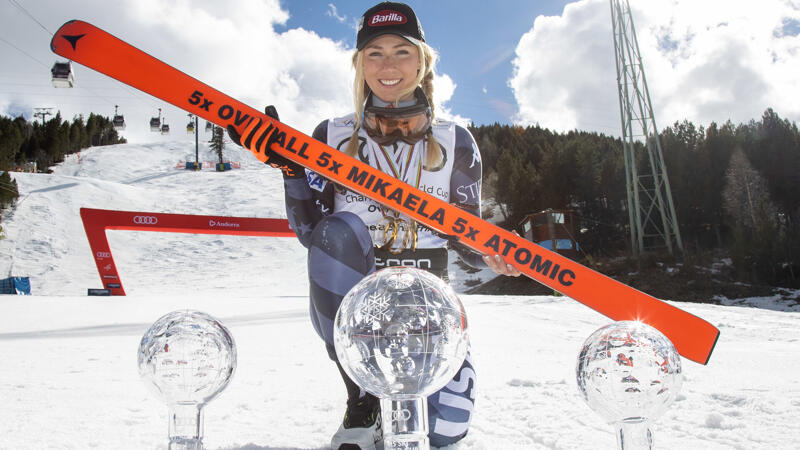 "Ski-Goat": Mikaela Shiffrins Mega-Karriere in Bildern