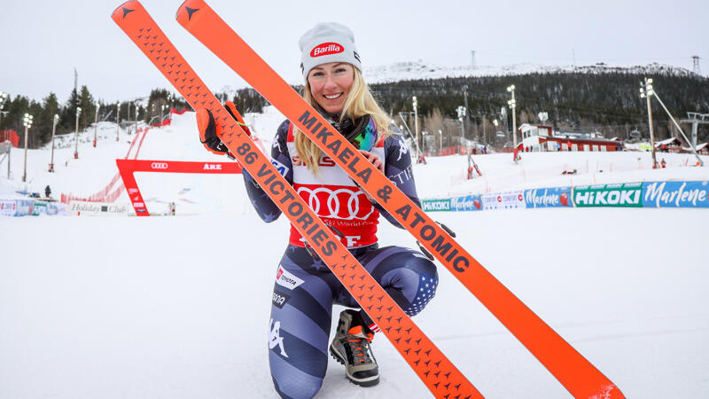 "Ski-Goat": Mikaela Shiffrins Mega-Karriere in Bildern