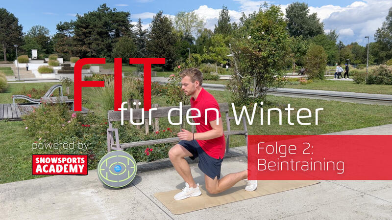 Fit für den Winter: Übungen für die Beine